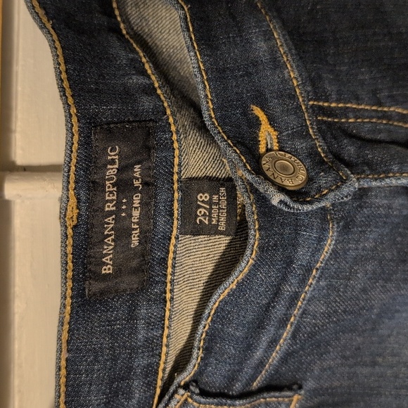 Banana Republic Girlfriend Jeans - Picture 2 of 6